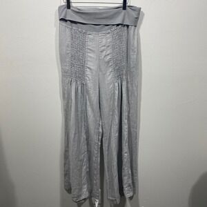 XCVI Gray Wide Leg Pants